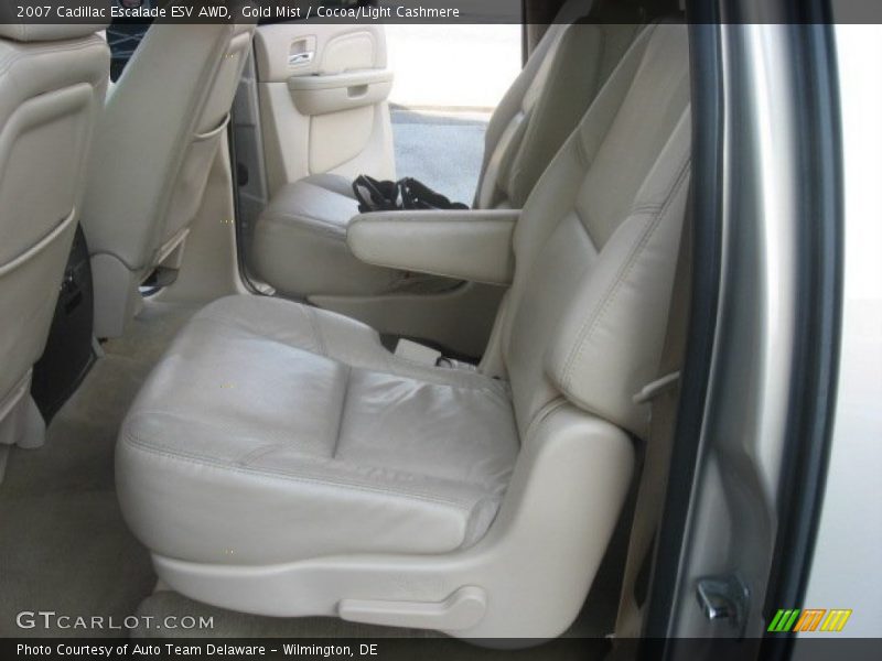 Gold Mist / Cocoa/Light Cashmere 2007 Cadillac Escalade ESV AWD