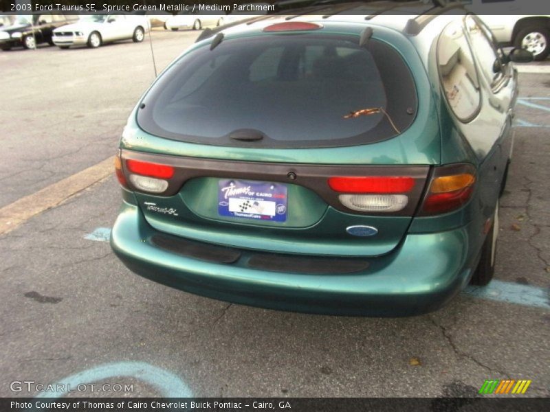 Spruce Green Metallic / Medium Parchment 2003 Ford Taurus SE