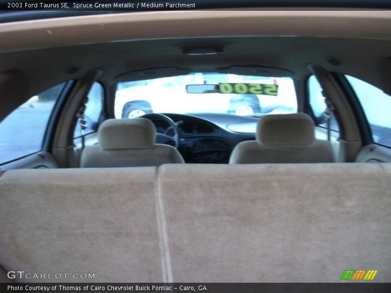 Spruce Green Metallic / Medium Parchment 2003 Ford Taurus SE