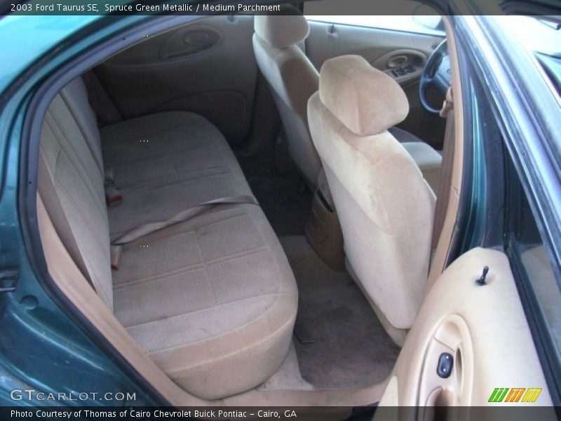 Spruce Green Metallic / Medium Parchment 2003 Ford Taurus SE
