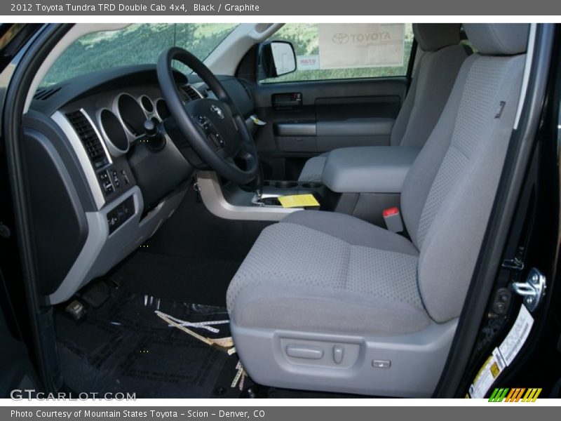 Black / Graphite 2012 Toyota Tundra TRD Double Cab 4x4