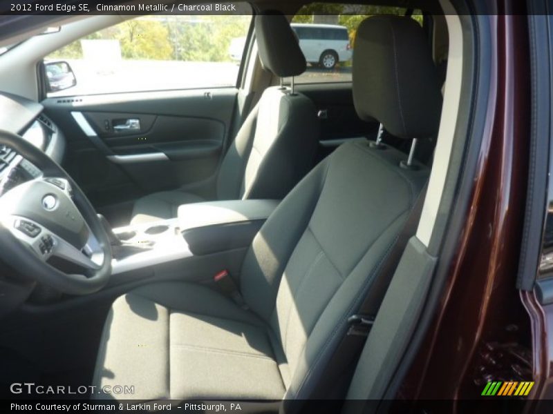 Cinnamon Metallic / Charcoal Black 2012 Ford Edge SE