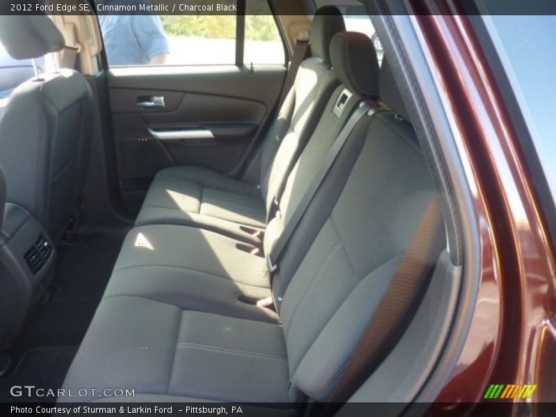 Cinnamon Metallic / Charcoal Black 2012 Ford Edge SE