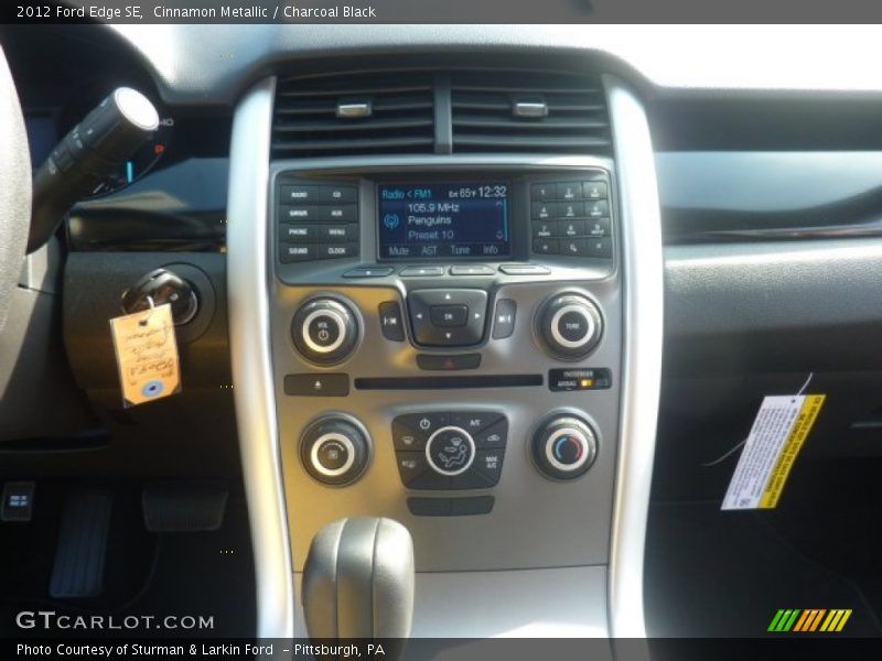 Cinnamon Metallic / Charcoal Black 2012 Ford Edge SE