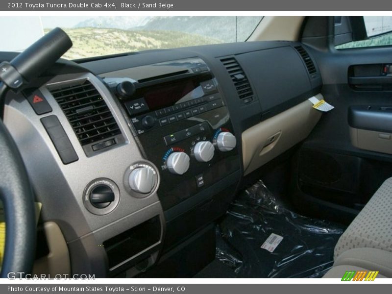 Black / Sand Beige 2012 Toyota Tundra Double Cab 4x4