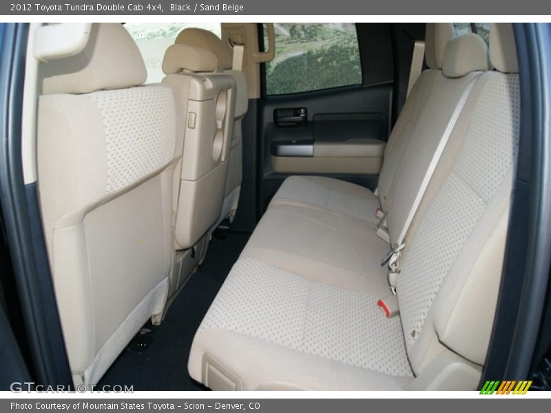 Black / Sand Beige 2012 Toyota Tundra Double Cab 4x4