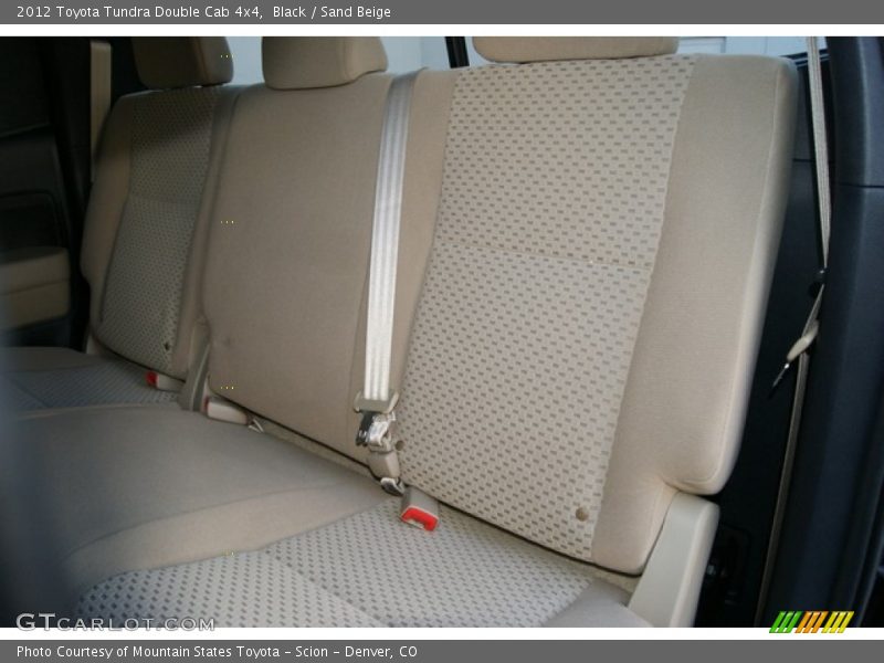 Black / Sand Beige 2012 Toyota Tundra Double Cab 4x4