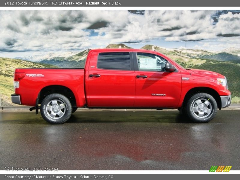  2012 Tundra SR5 TRD CrewMax 4x4 Radiant Red