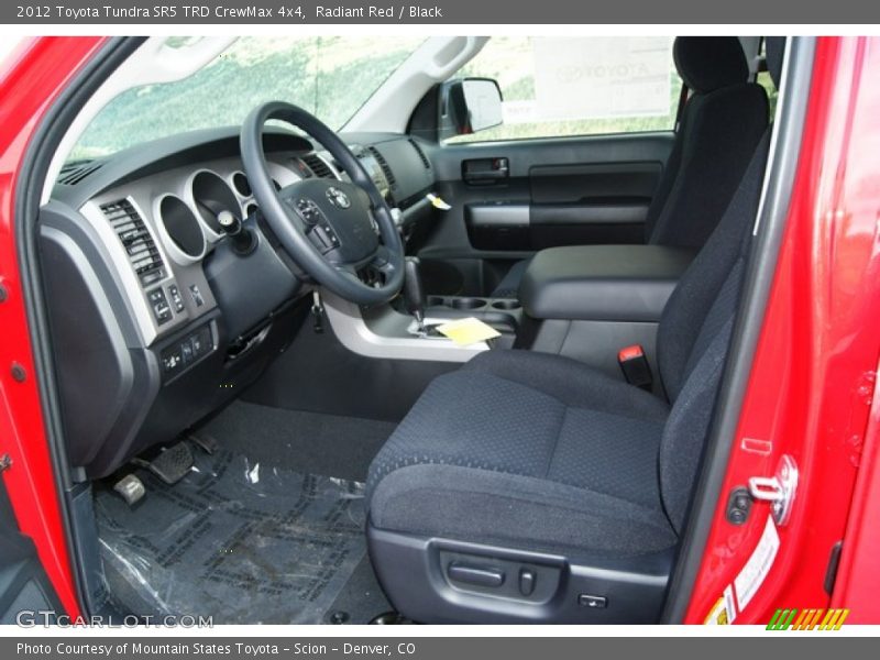  2012 Tundra SR5 TRD CrewMax 4x4 Black Interior