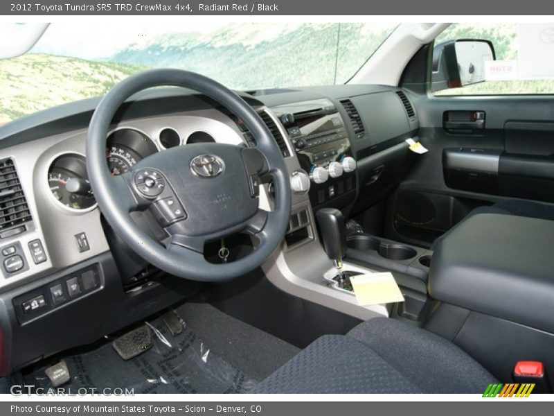  2012 Tundra SR5 TRD CrewMax 4x4 Black Interior
