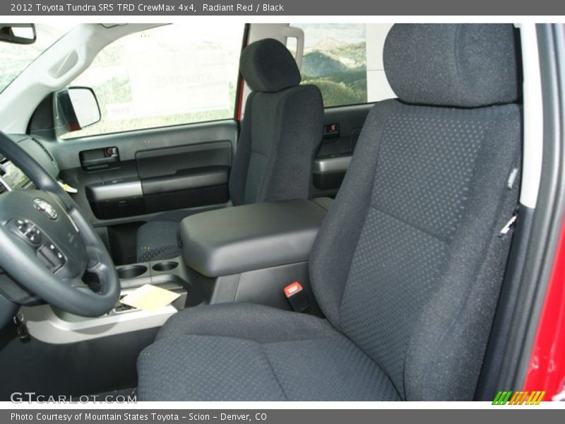 Radiant Red / Black 2012 Toyota Tundra SR5 TRD CrewMax 4x4