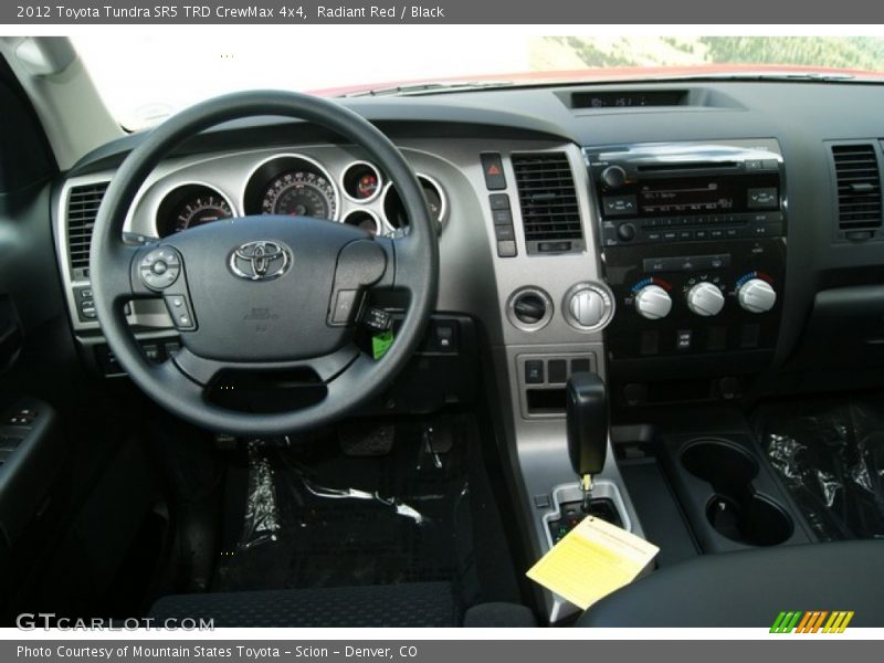 Radiant Red / Black 2012 Toyota Tundra SR5 TRD CrewMax 4x4