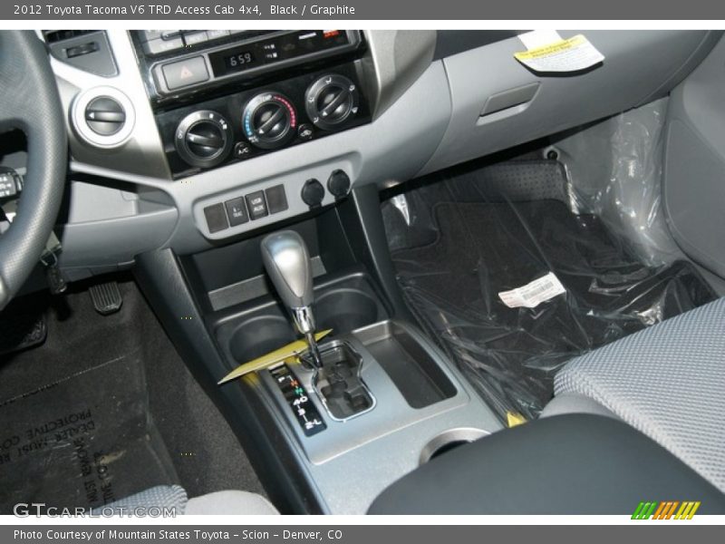 Black / Graphite 2012 Toyota Tacoma V6 TRD Access Cab 4x4
