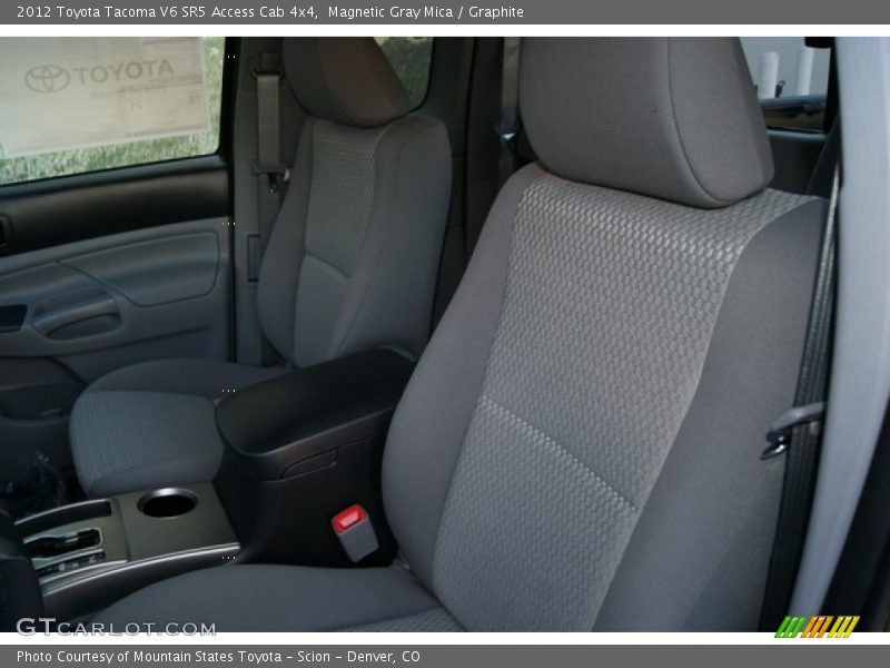 Magnetic Gray Mica / Graphite 2012 Toyota Tacoma V6 SR5 Access Cab 4x4