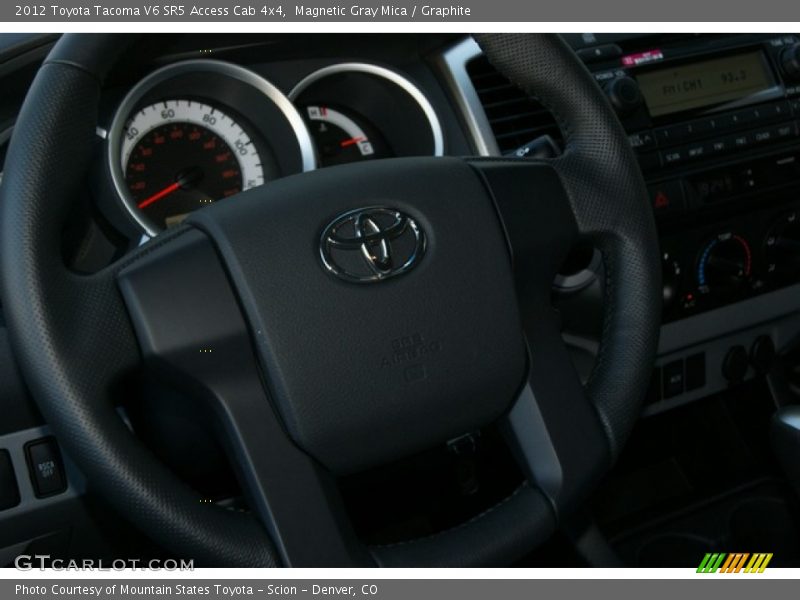 Magnetic Gray Mica / Graphite 2012 Toyota Tacoma V6 SR5 Access Cab 4x4