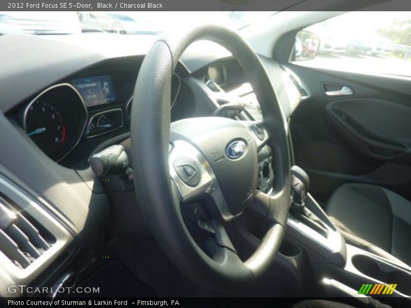 Black / Charcoal Black 2012 Ford Focus SE 5-Door
