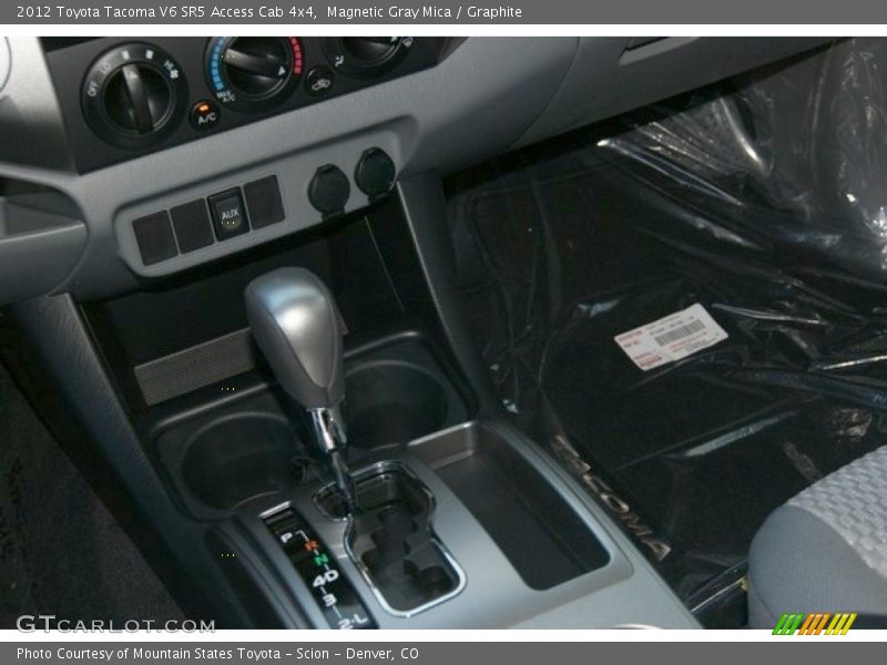 Magnetic Gray Mica / Graphite 2012 Toyota Tacoma V6 SR5 Access Cab 4x4