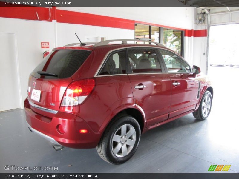 Ruby Red / Tan 2008 Saturn VUE XR