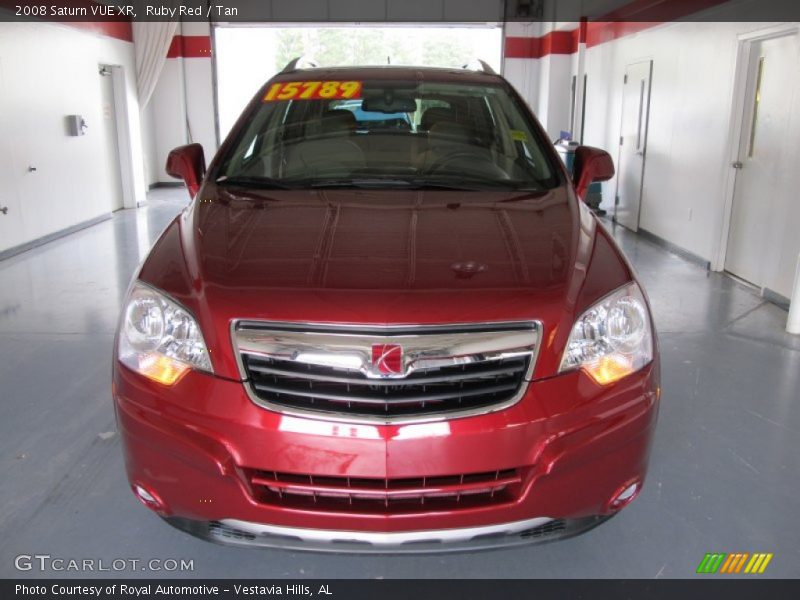 Ruby Red / Tan 2008 Saturn VUE XR