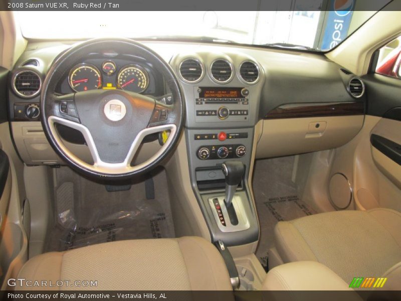 Ruby Red / Tan 2008 Saturn VUE XR