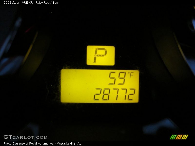 Ruby Red / Tan 2008 Saturn VUE XR