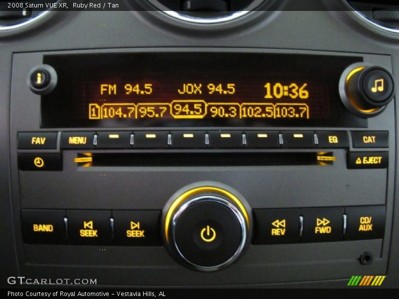 Ruby Red / Tan 2008 Saturn VUE XR