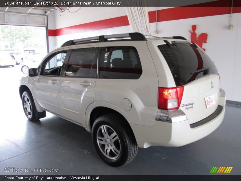 Dover White Pearl / Charcoal Gray 2004 Mitsubishi Endeavor XLS