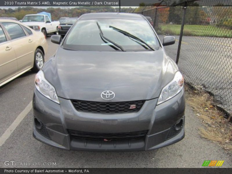Magnetic Gray Metallic / Dark Charcoal 2010 Toyota Matrix S AWD