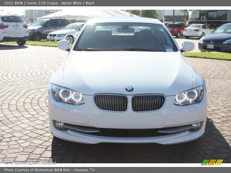 Alpine White / Black 2012 BMW 3 Series 328i Coupe