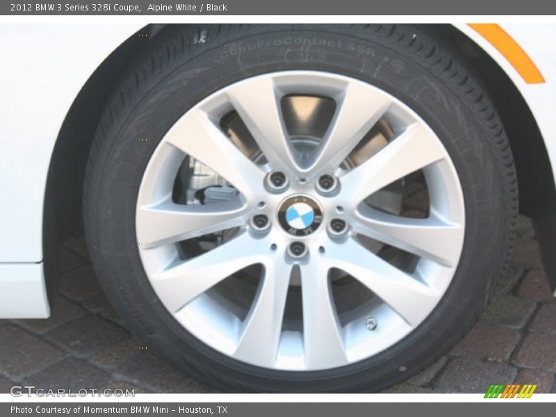 Alpine White / Black 2012 BMW 3 Series 328i Coupe