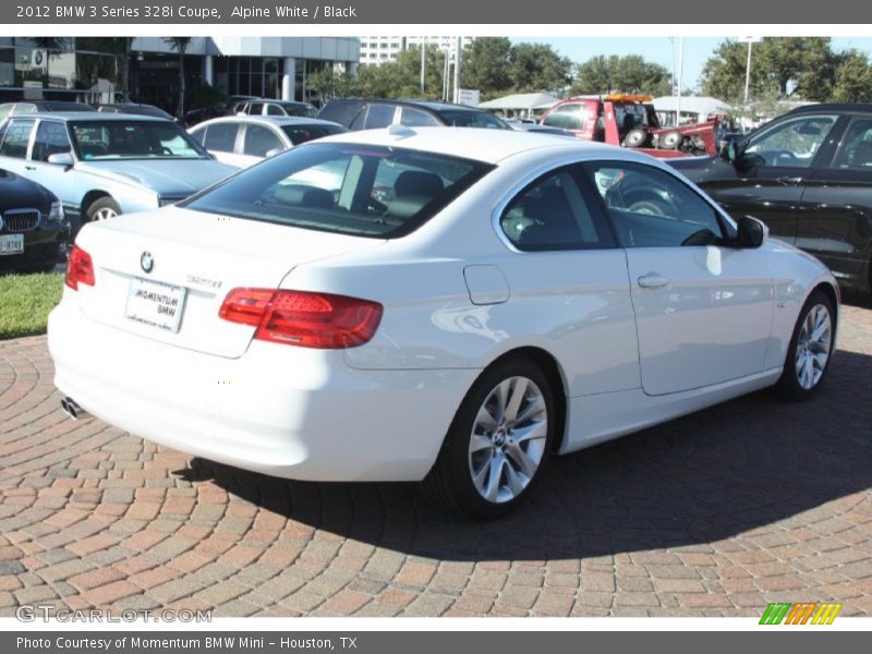 Alpine White / Black 2012 BMW 3 Series 328i Coupe