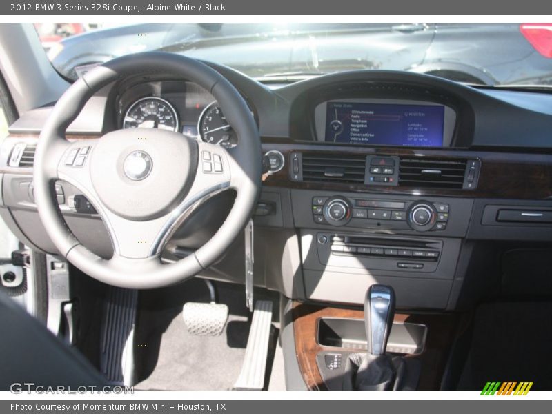 Alpine White / Black 2012 BMW 3 Series 328i Coupe