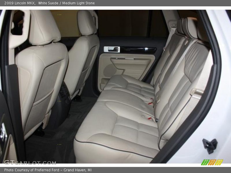 White Suede / Medium Light Stone 2009 Lincoln MKX