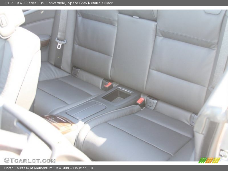 Space Grey Metallic / Black 2012 BMW 3 Series 335i Convertible