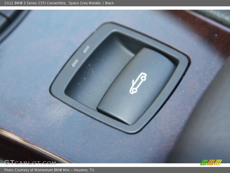 Space Grey Metallic / Black 2012 BMW 3 Series 335i Convertible