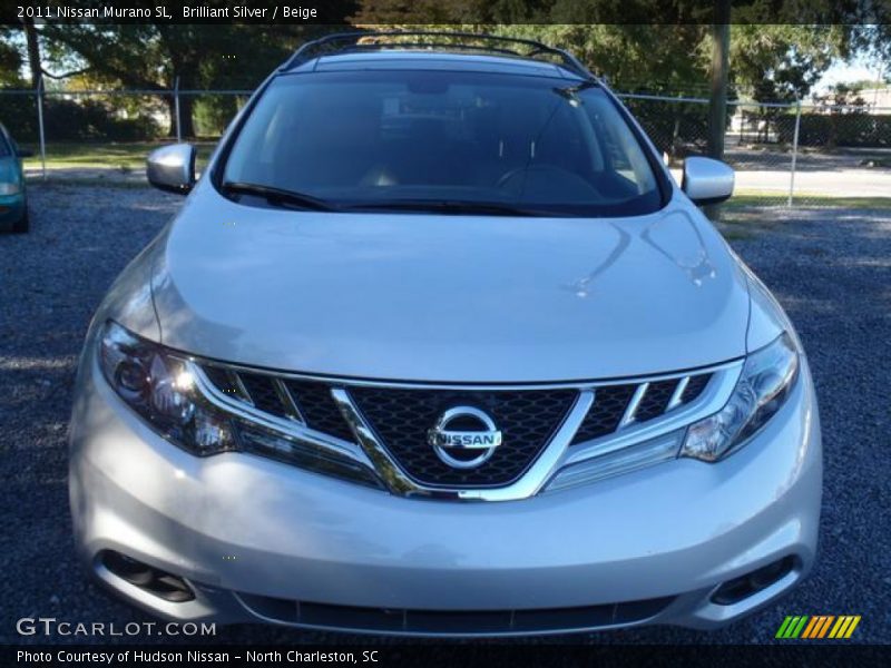 Brilliant Silver / Beige 2011 Nissan Murano SL