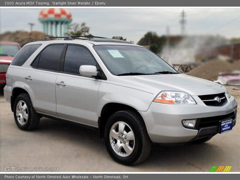 Starlight Silver Metallic / Ebony 2003 Acura MDX Touring