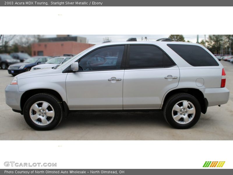 Starlight Silver Metallic / Ebony 2003 Acura MDX Touring