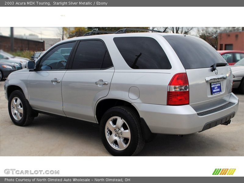 Starlight Silver Metallic / Ebony 2003 Acura MDX Touring
