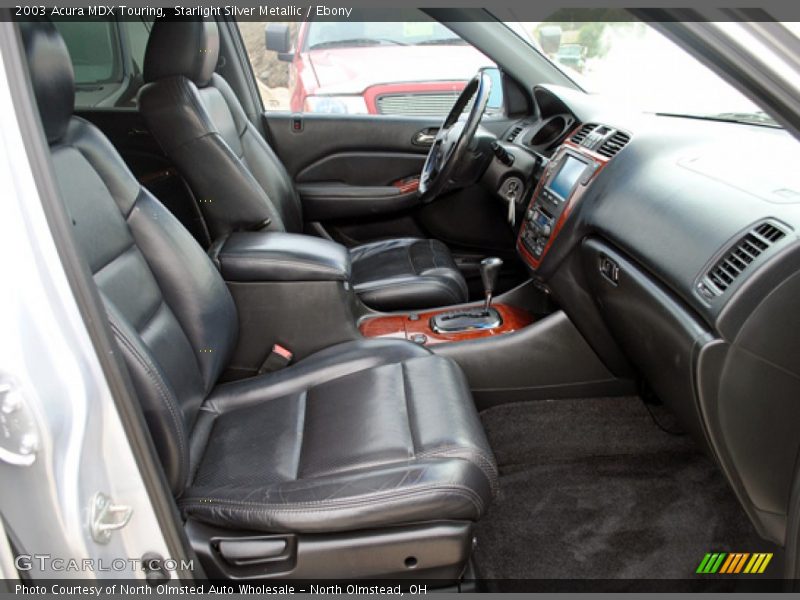 Starlight Silver Metallic / Ebony 2003 Acura MDX Touring