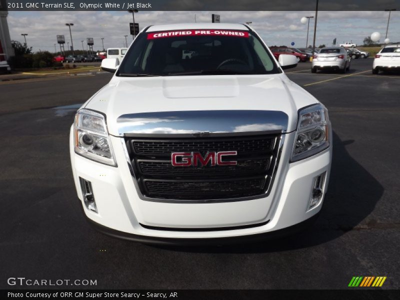 Olympic White / Jet Black 2011 GMC Terrain SLE