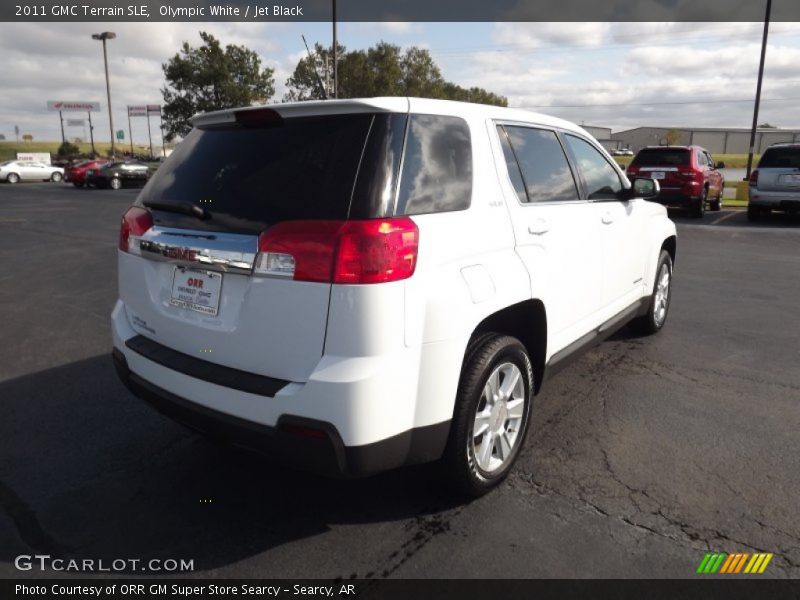 Olympic White / Jet Black 2011 GMC Terrain SLE