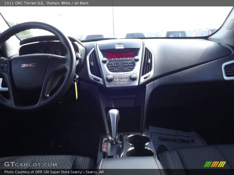 Olympic White / Jet Black 2011 GMC Terrain SLE