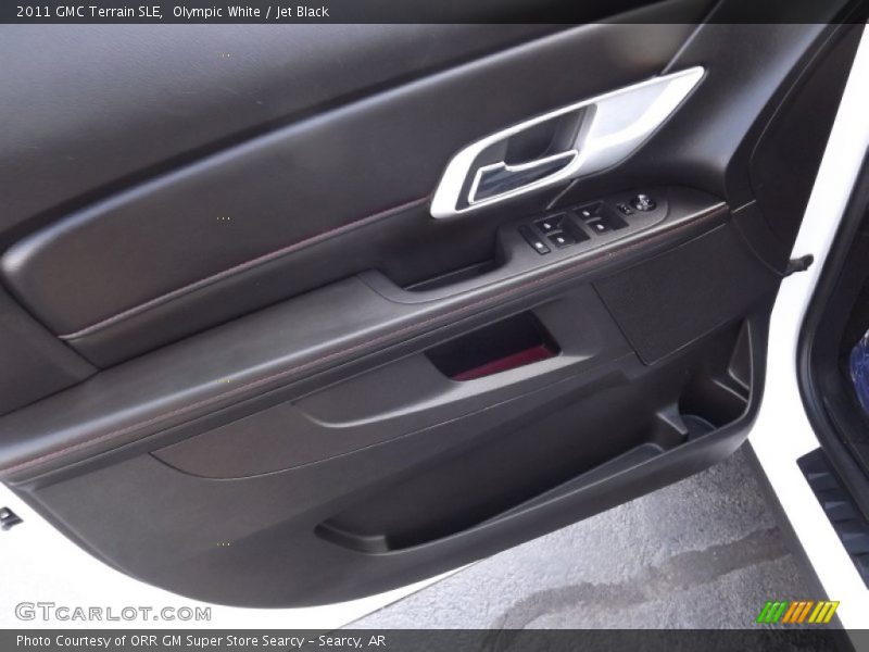 Olympic White / Jet Black 2011 GMC Terrain SLE