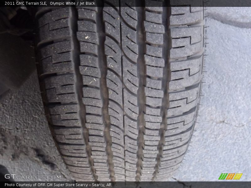 Olympic White / Jet Black 2011 GMC Terrain SLE