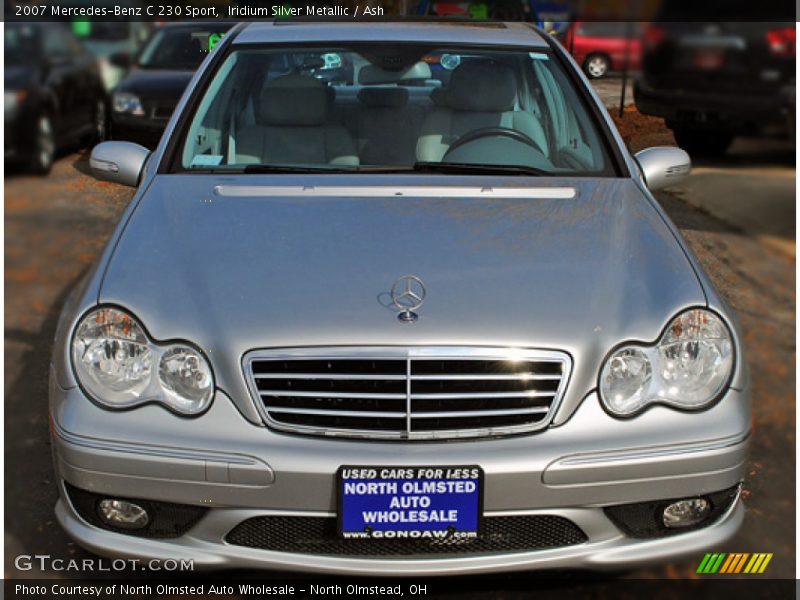 Iridium Silver Metallic / Ash 2007 Mercedes-Benz C 230 Sport