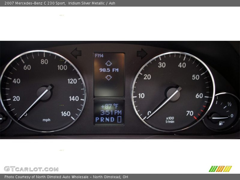  2007 C 230 Sport 230 Sport Gauges