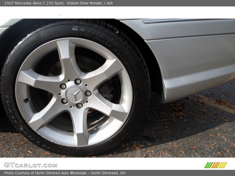 Iridium Silver Metallic / Ash 2007 Mercedes-Benz C 230 Sport