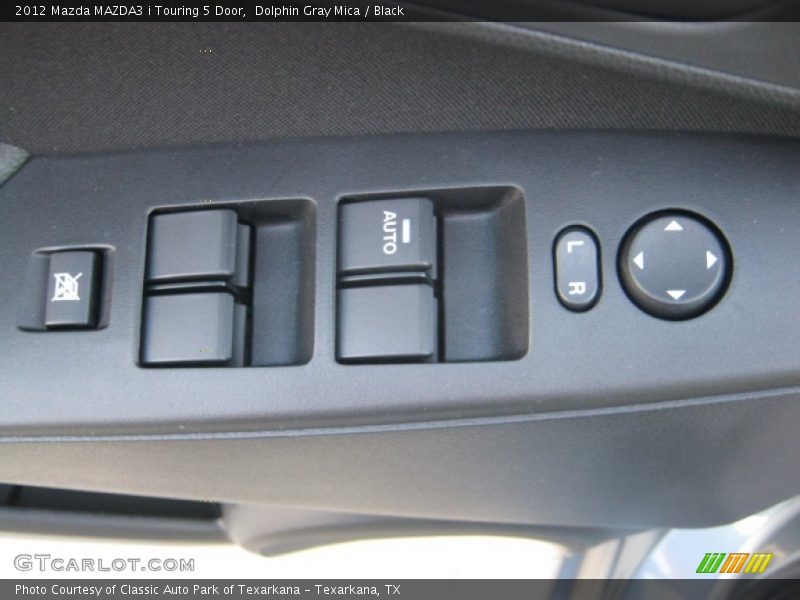 Dolphin Gray Mica / Black 2012 Mazda MAZDA3 i Touring 5 Door