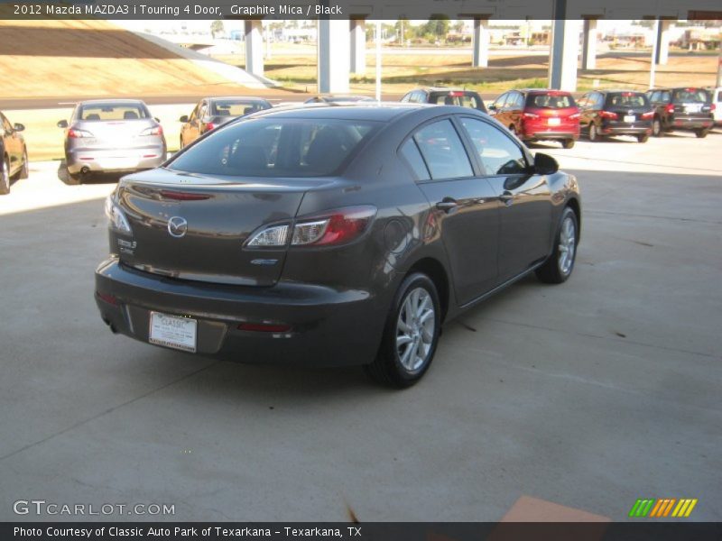 Graphite Mica / Black 2012 Mazda MAZDA3 i Touring 4 Door